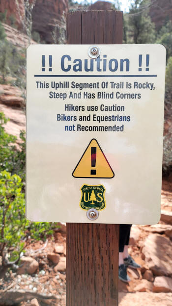 Warning to Hikers