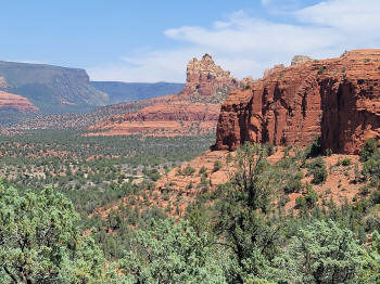 Decending Hog Heaven Trail 87