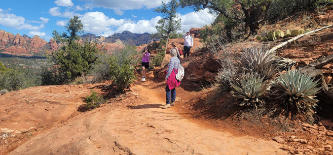 Decending Hog Heaven Trail 91B