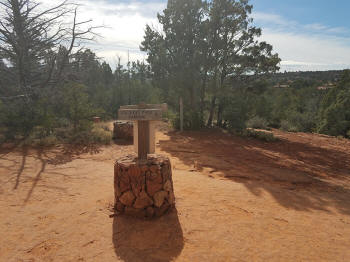 Trial Sign - Solider Ridge 