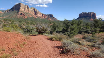View of Courthouse Butte - Bell Rock Pathway - Picture 12