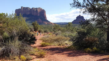 View of Courthouse Butte and Bell Rock - Bell Rock Pathway - Picture 14