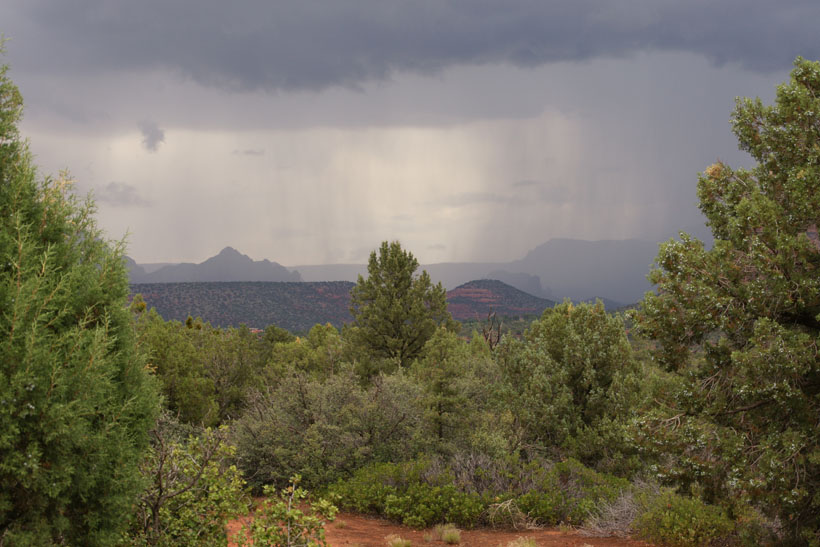 Sedona, Arizona - Rain Storm