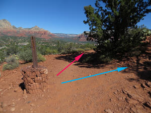 Trail Leading to Coconino Loop Trail