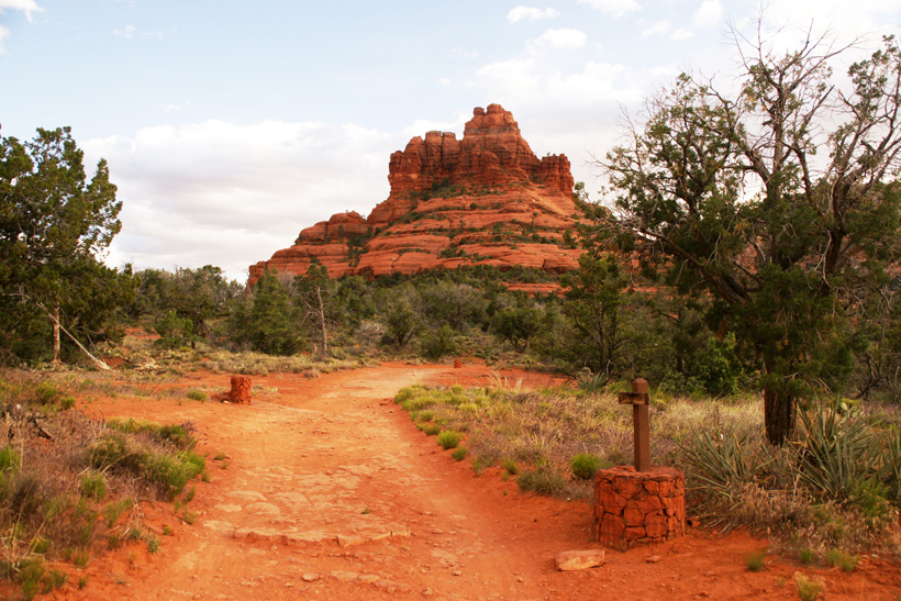 Bell Rock Pathway Heading South, North of Bell Rock