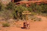 Trail Head Sign -- Courthouse Butte Loop