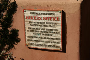 Hiker's Warning - Enchantment Resort