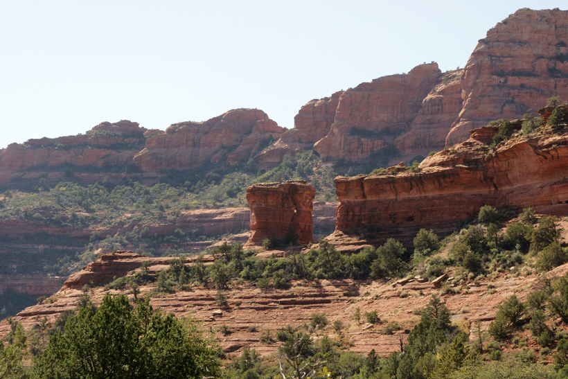 Another View of The West Wall of Boynton Canyon