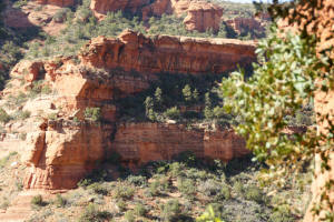 Fay Canyon Arch - View to West