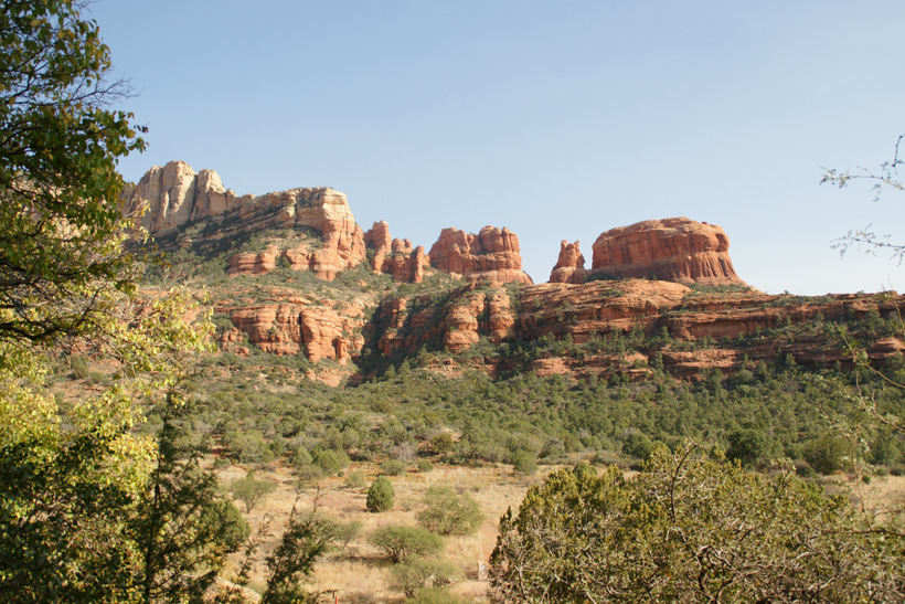 The Jagged Cliffs on the Eastern Side of the Palatki Heritage Site