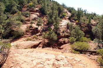 Soldier Pass Trail Rocky Part