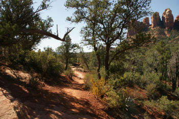 Soldier Pass View South Toward the Seven Sacred Pools