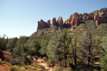 Lower Soldier Pass Trail Looking Southwest