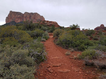 Trail to the Top of Baby Bell