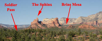 Soldiier Pass and Brins Mesa