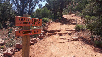 Trail Leading to Airport Loop