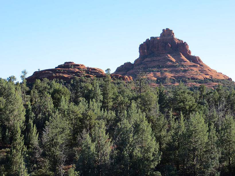 Close up View of Northern Bell Rock (Baby Bell) and Bell Rock