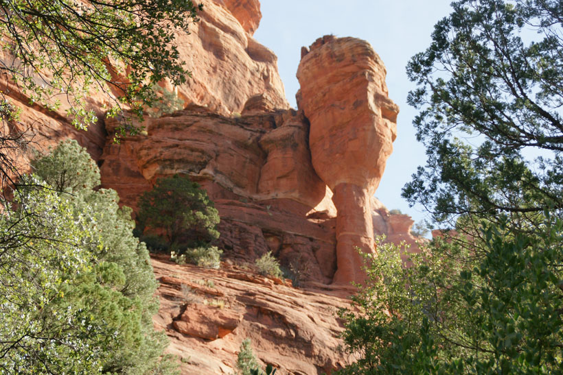 Fay Canyon Rock Formation