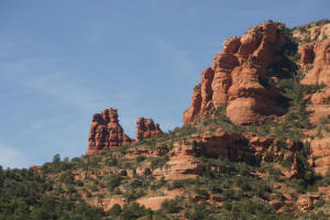 Fay Canyon Looking West - Red Cliffs
